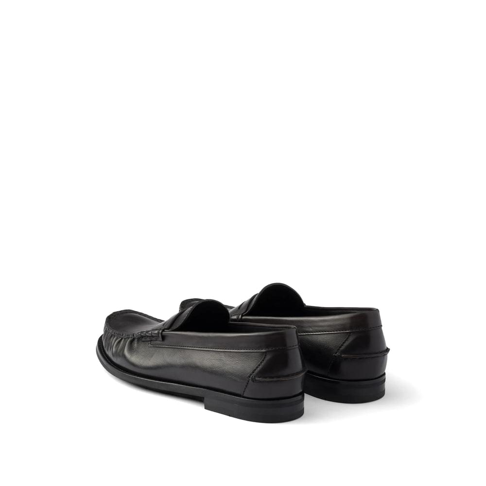 Prada Black Loafers Men PRADA