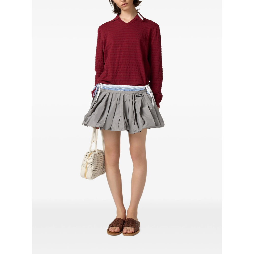 Miu Miu Red Knitwear - Jumpers Women MIU MIU