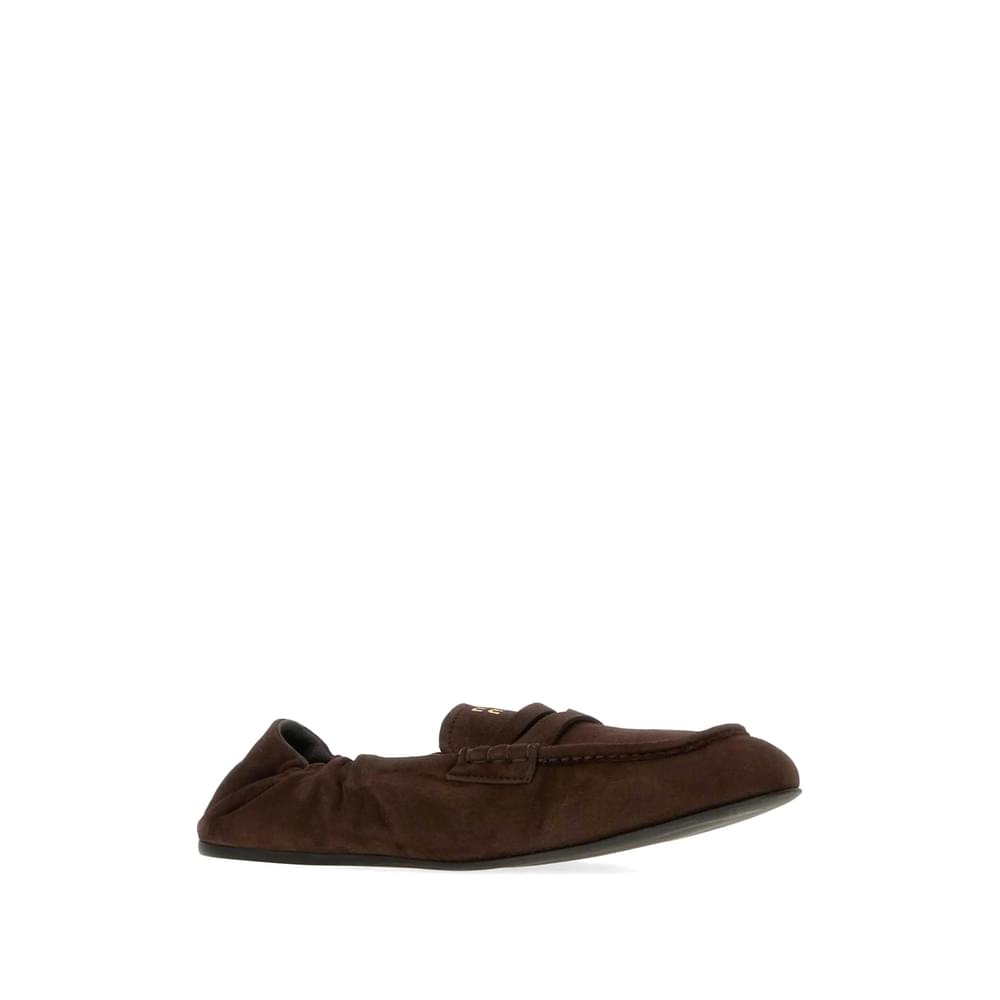 Miu Miu Brown Loafers Women MIU MIU