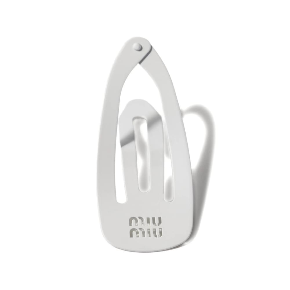Miu Miu Silver Hair Accessories Women MIU MIU