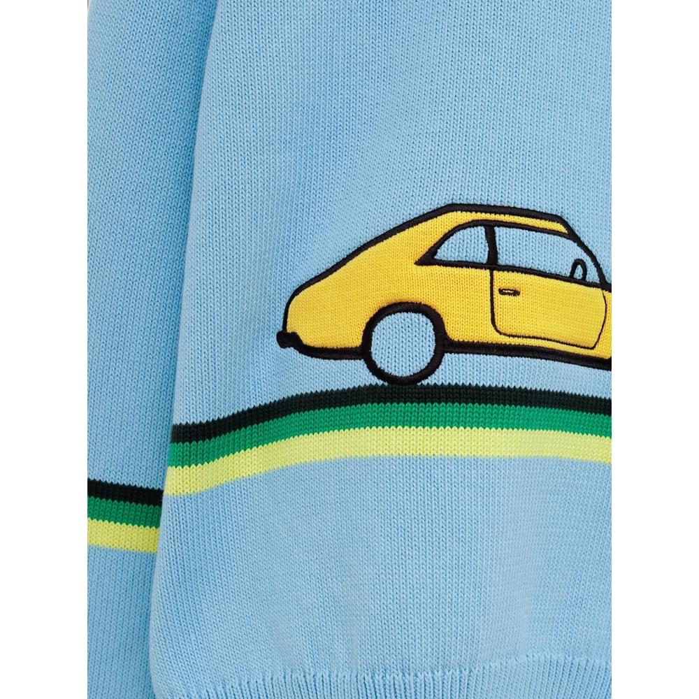 Jw Anderson Blue Knitwear - Jumpers Women J.W. ANDERSON