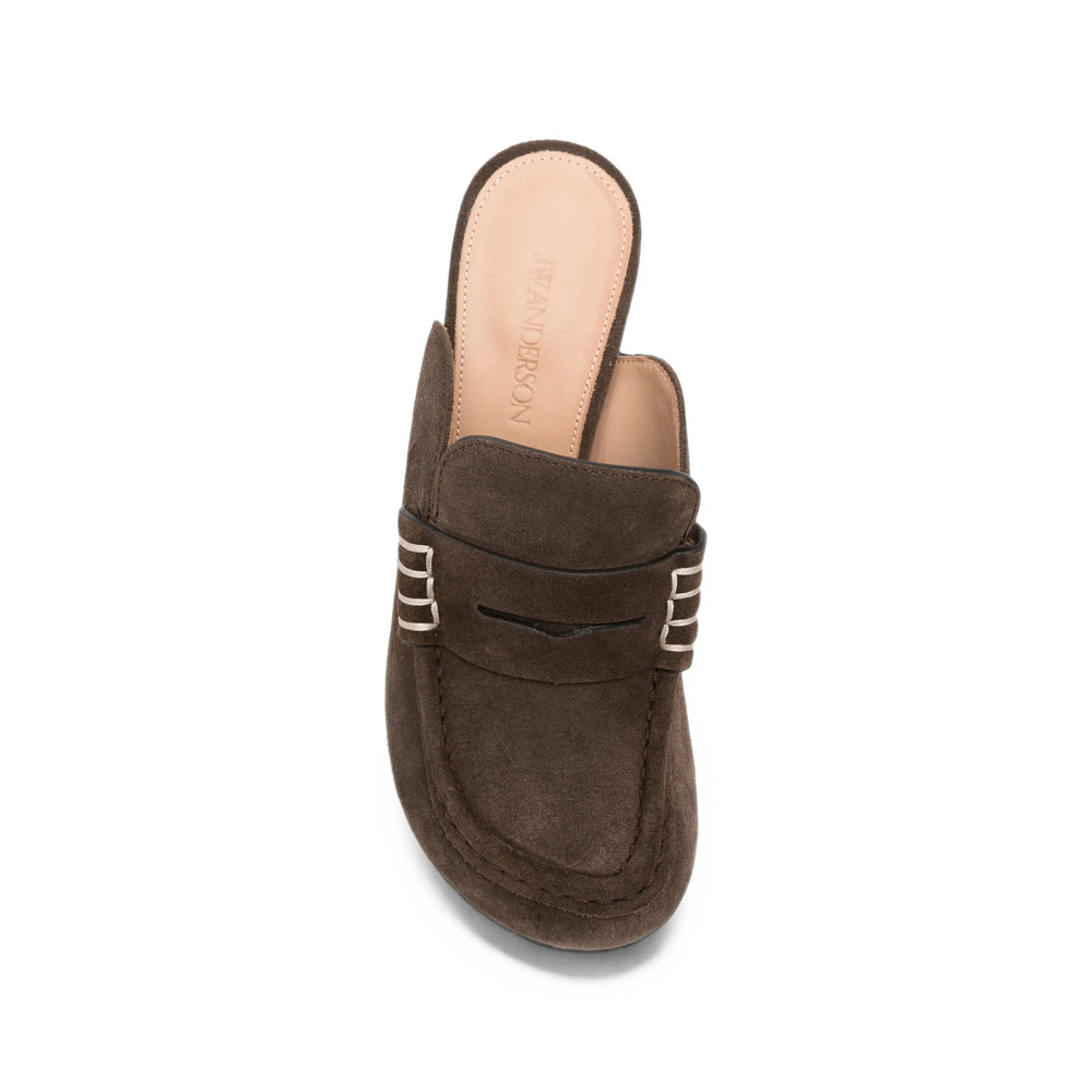 Jw Anderson Brown Loafers Women J.W. ANDERSON