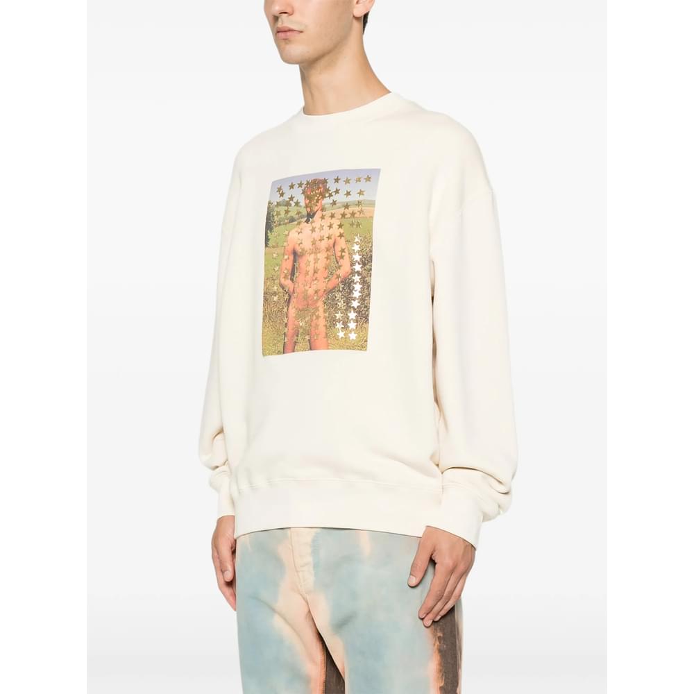 Jw Anderson Neutrals Sweaters & Knitwear - Sweatshirts Men J.W. ANDERSON