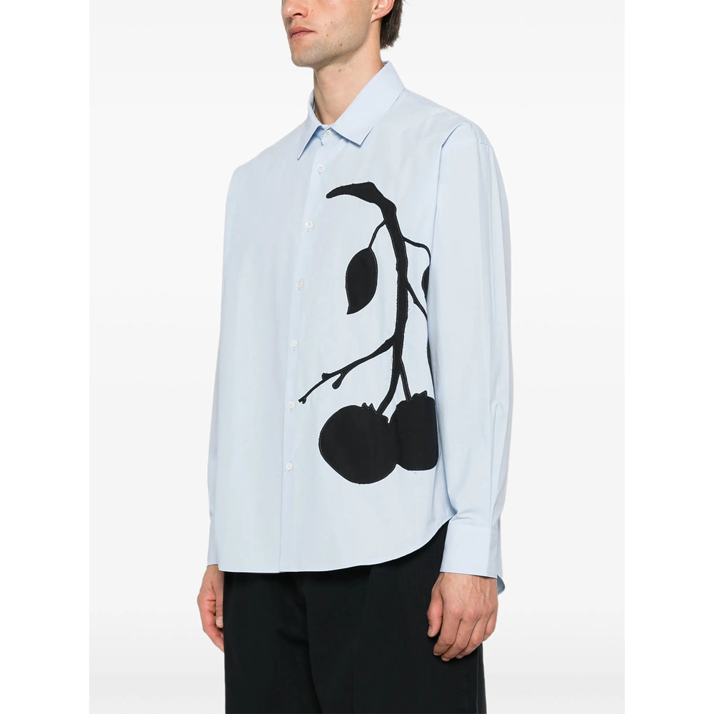 Jw Anderson Blue Shirts Men J.W. ANDERSON