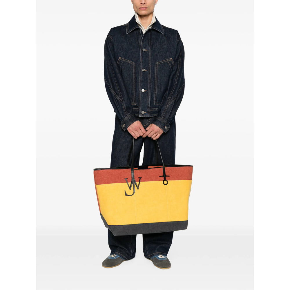 Jw Anderson Yellow Tote Bags Men J.W. ANDERSON