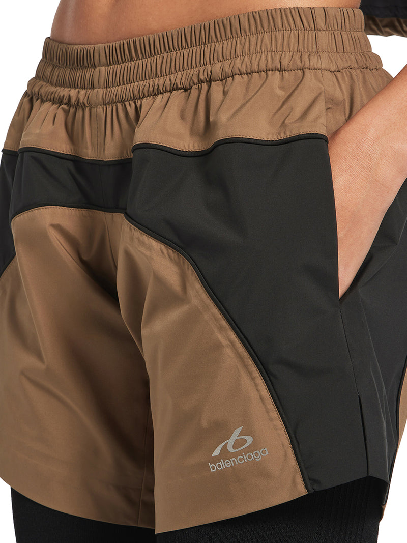 Balenciaga Women Techwear Shorts In Soft Technical Fabric BALENCIAGA