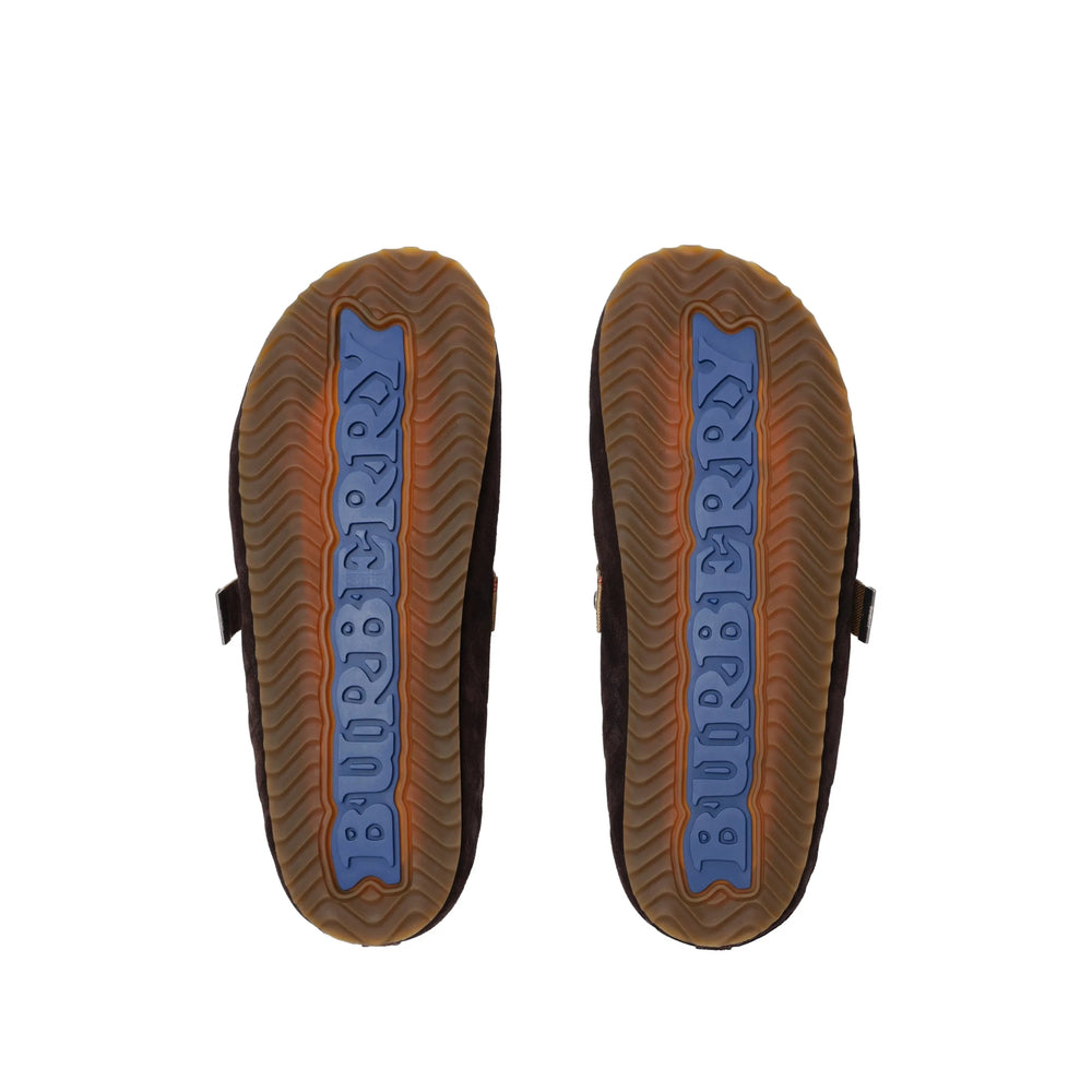 Burberry Brown Sandals Men BURBERRY