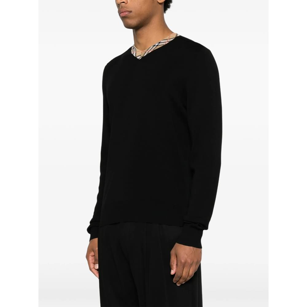 Burberry Black Polo Shirts Men BURBERRY