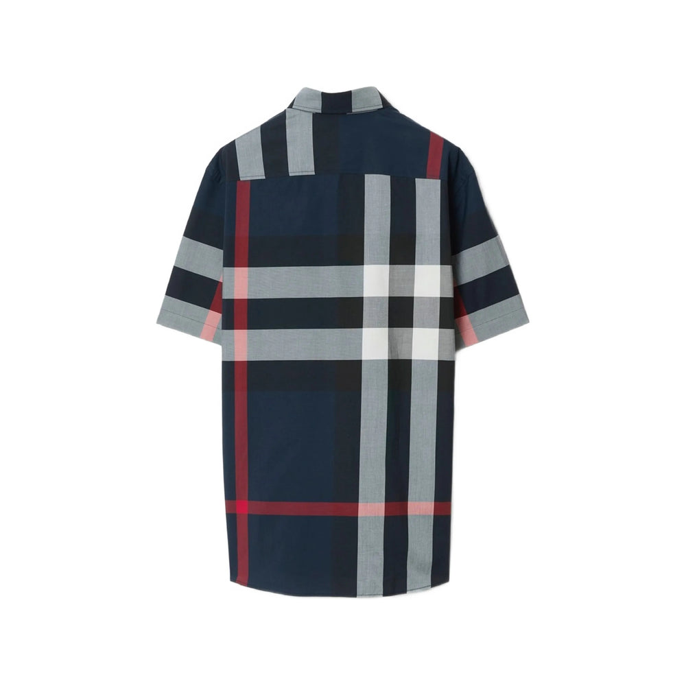 Burberry Blue Shirts Men BURBERRY
