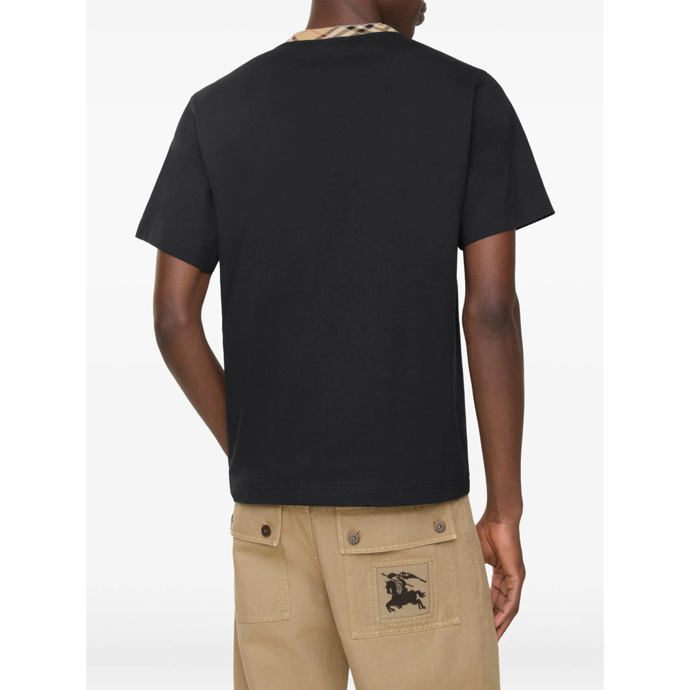 Burberry Black T-Shirts & Vests - T-Shirts Men BURBERRY