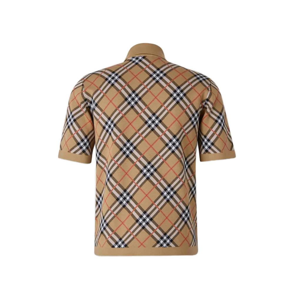 Burberry Neutrals Polo Shirts Men BURBERRY