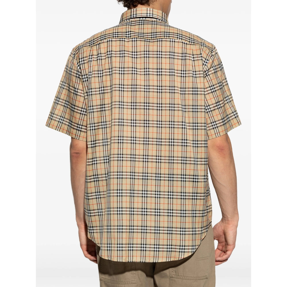 Burberry Neutrals Shirts Men BURBERRY