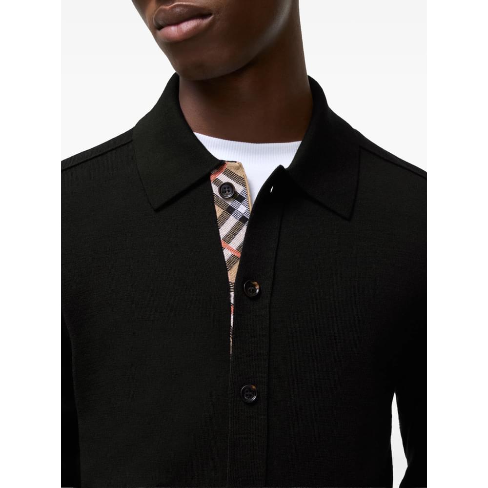 Burberry Black Sweaters & Knitwear - Cardigans Men BURBERRY