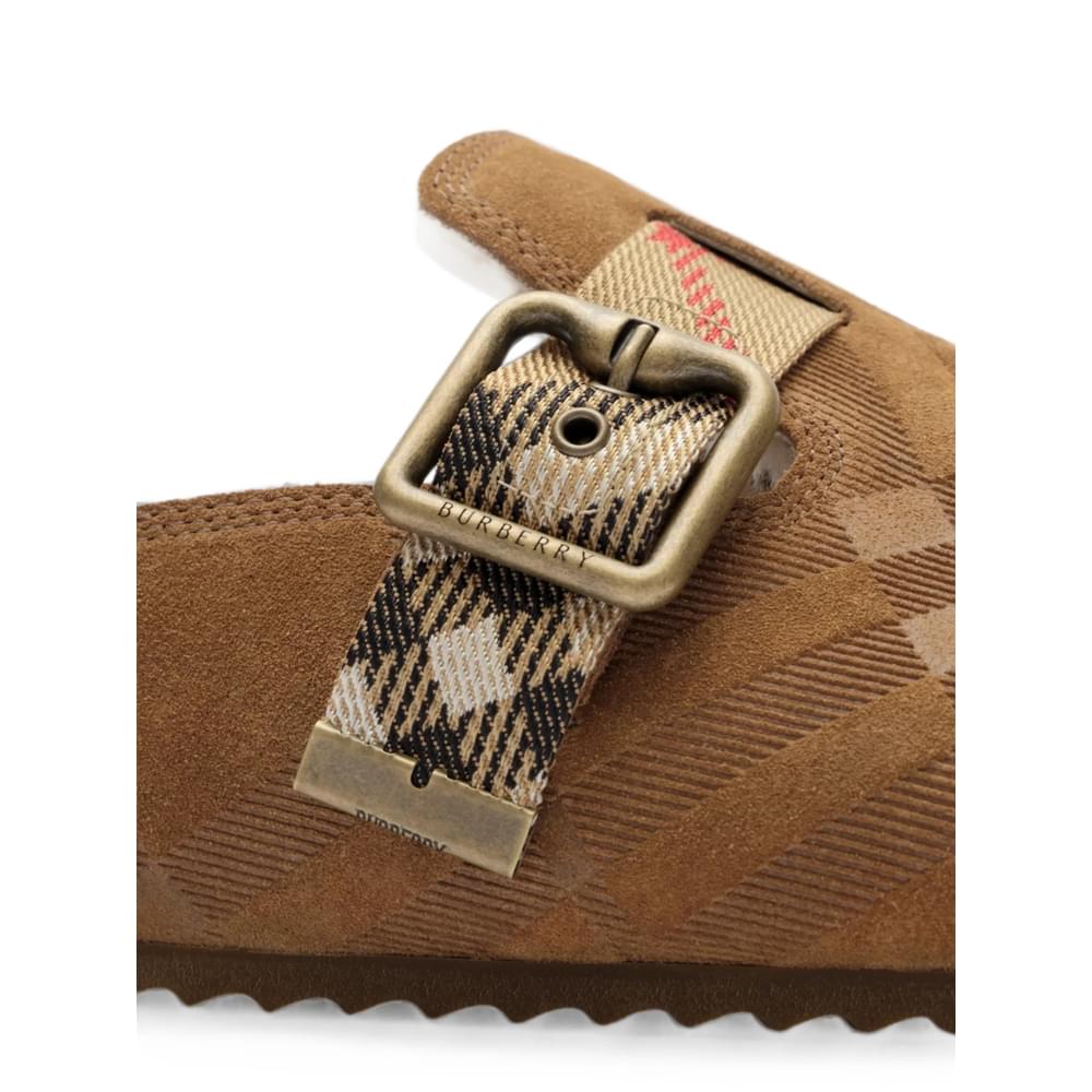 Burberry Brown Slippers Women BURBERRY