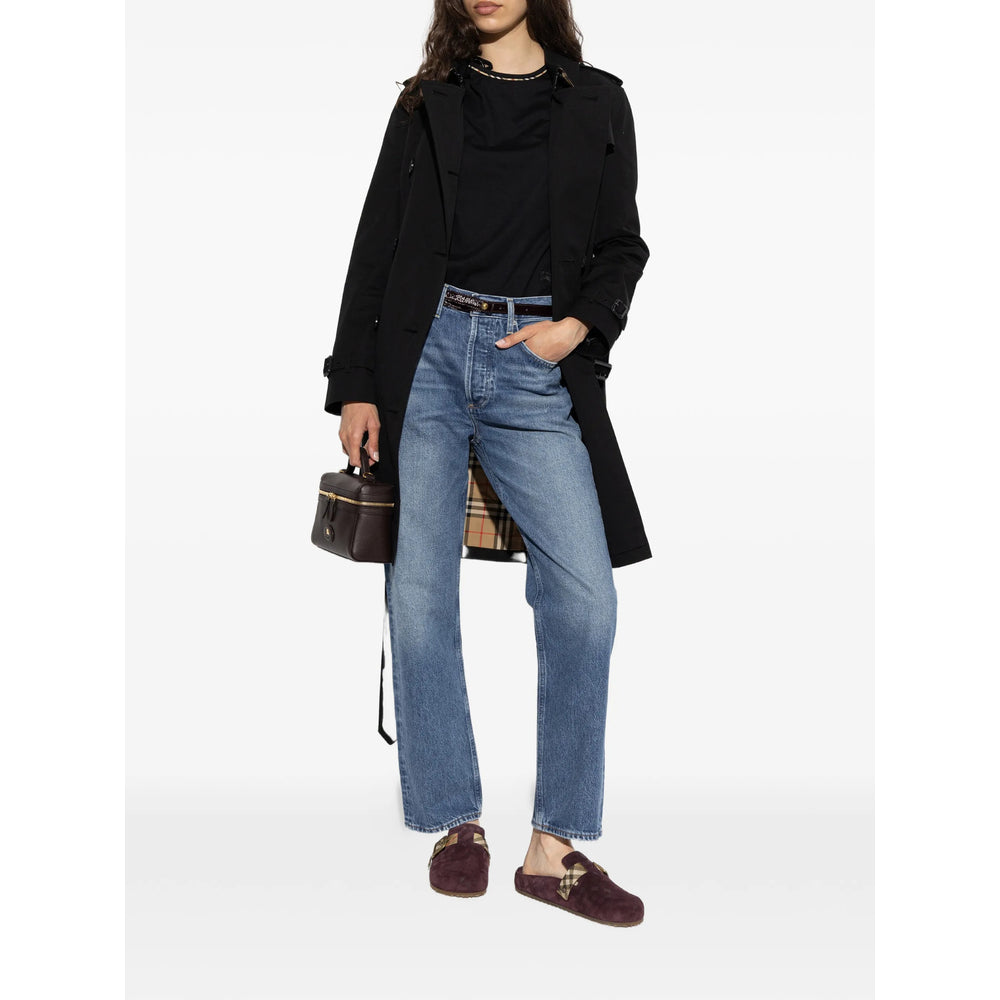 Burberry Purple Shoes Women BURBERRY