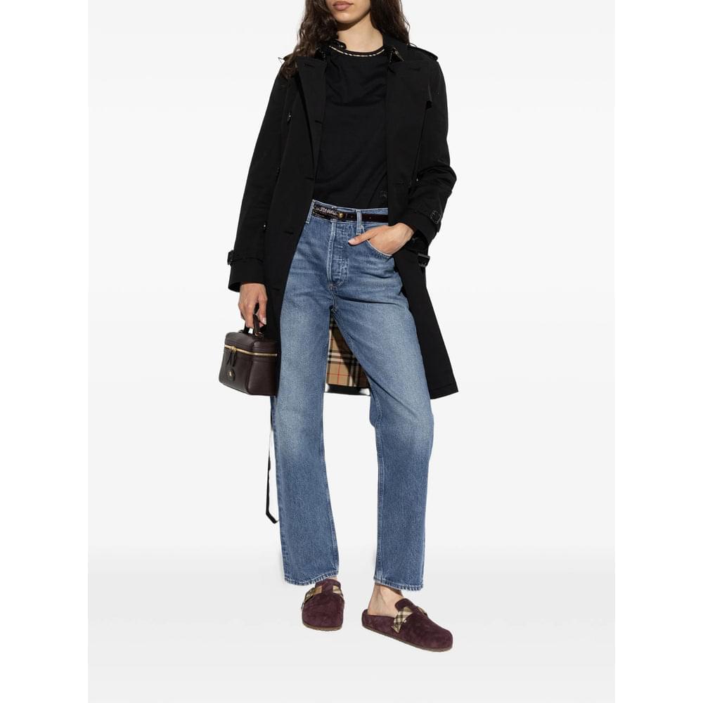 Burberry Purple Shoes Women BURBERRY