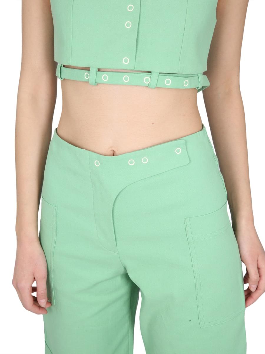 Ganni Women Crop Top GANNI