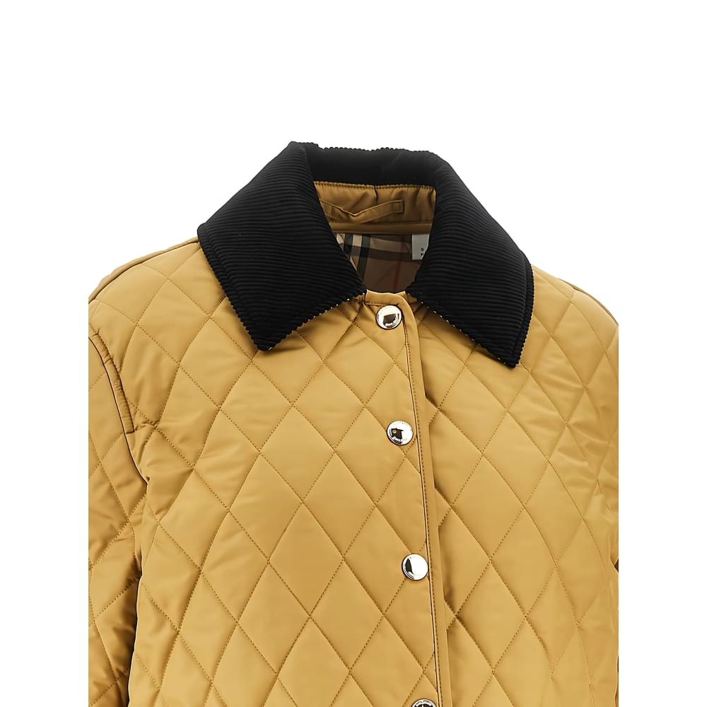 Burberry Yellow Jackets - Bomber Jackets Women BURBERRY
