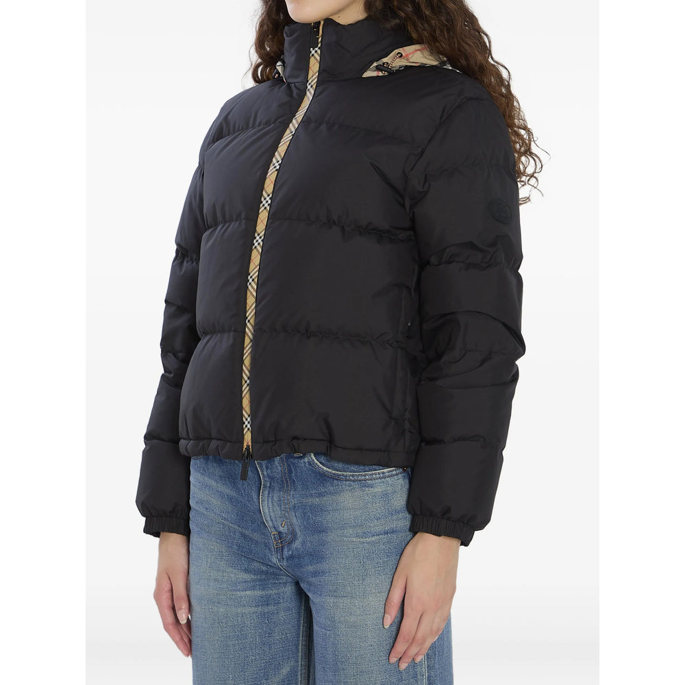 Burberry Black Jackets - Puffer Jackets Women BURBERRY