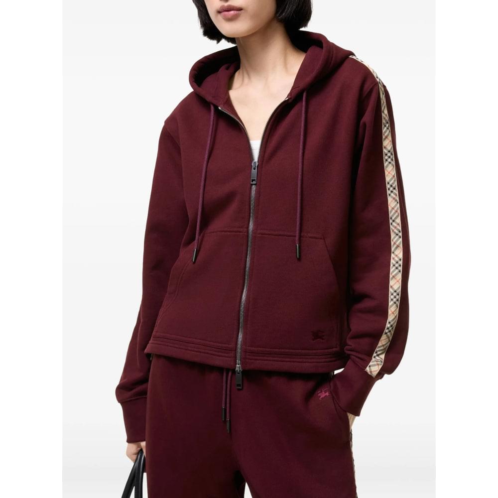 Burberry Red Tops - Hoodies Women BURBERRY