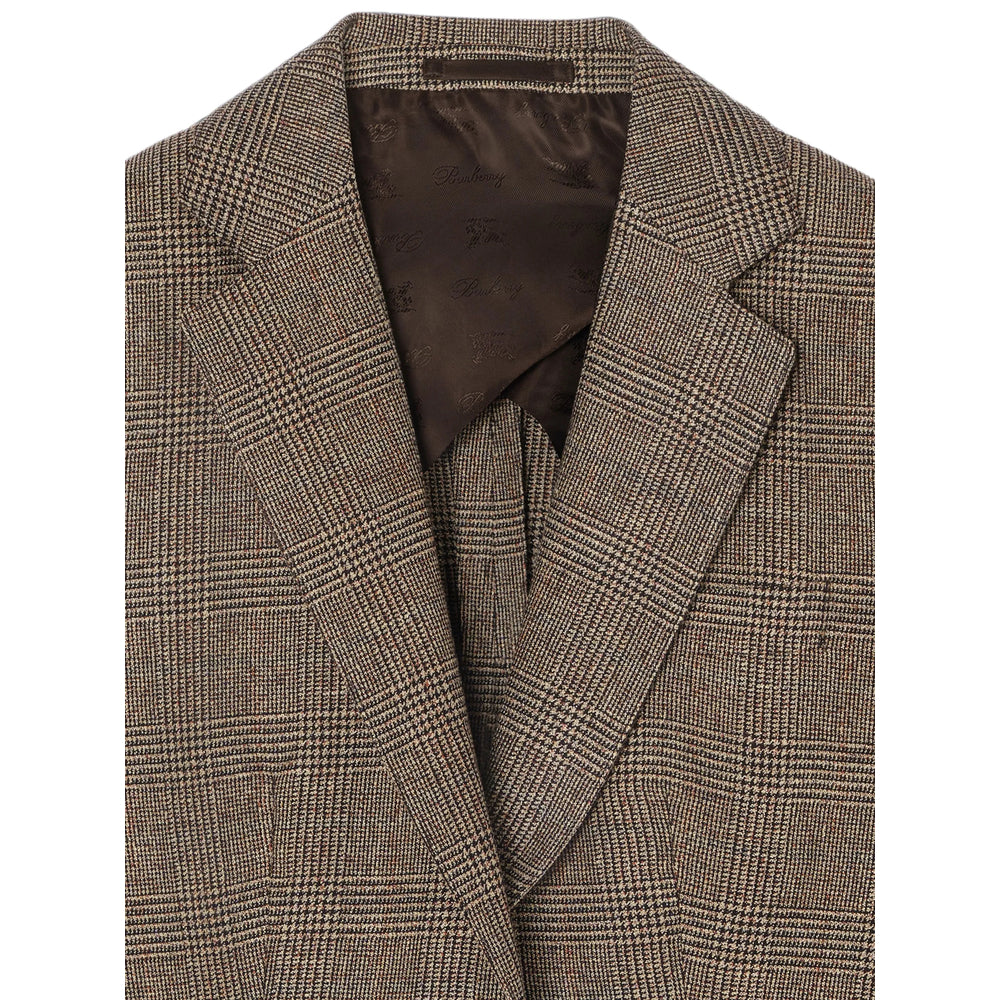 Burberry Brown Jackets - Blazers Women BURBERRY