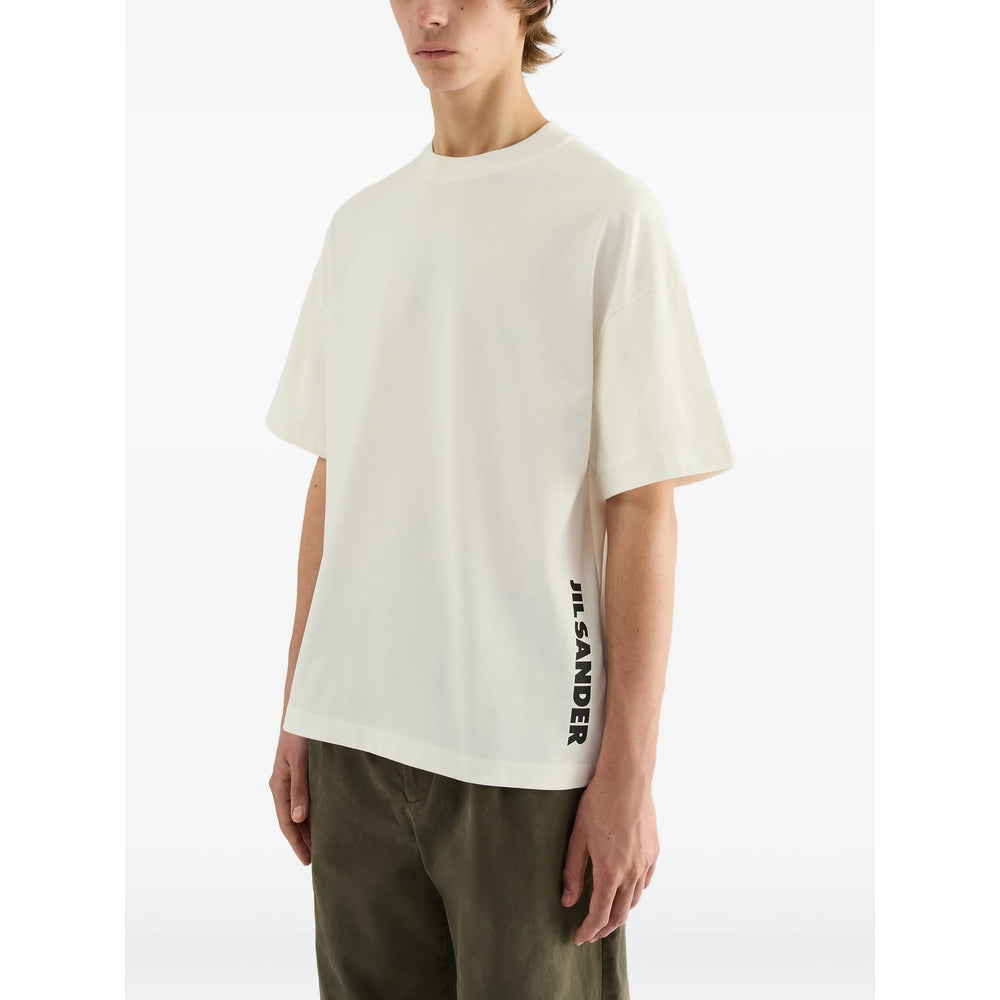 Jil Sander White T-Shirts & Vests - T-Shirts Men JIL SANDER