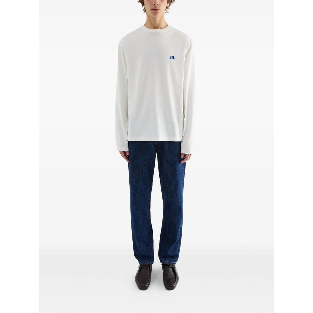 Jil Sander White T-Shirts & Vests - T-Shirts Men JIL SANDER