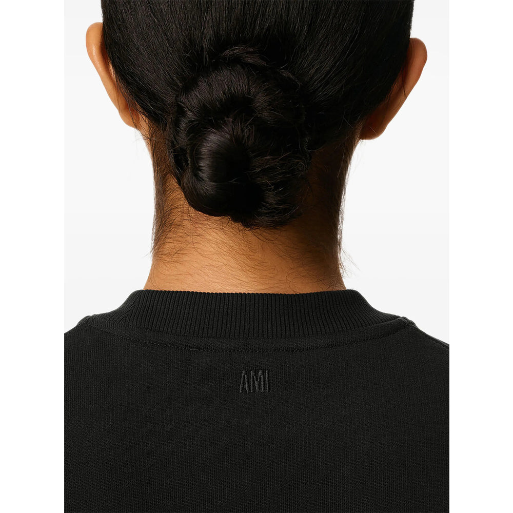 Ami Paris Black Sweaters & Knitwear - Sweatshirts Men AMI PARIS