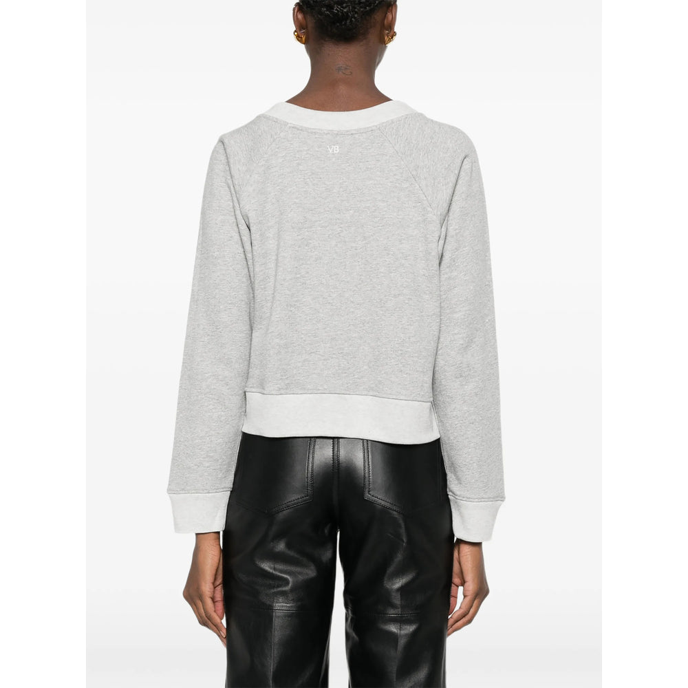 Victoria Beckham Black Tops - Sweatshirts Women VICTORIA BECKHAM