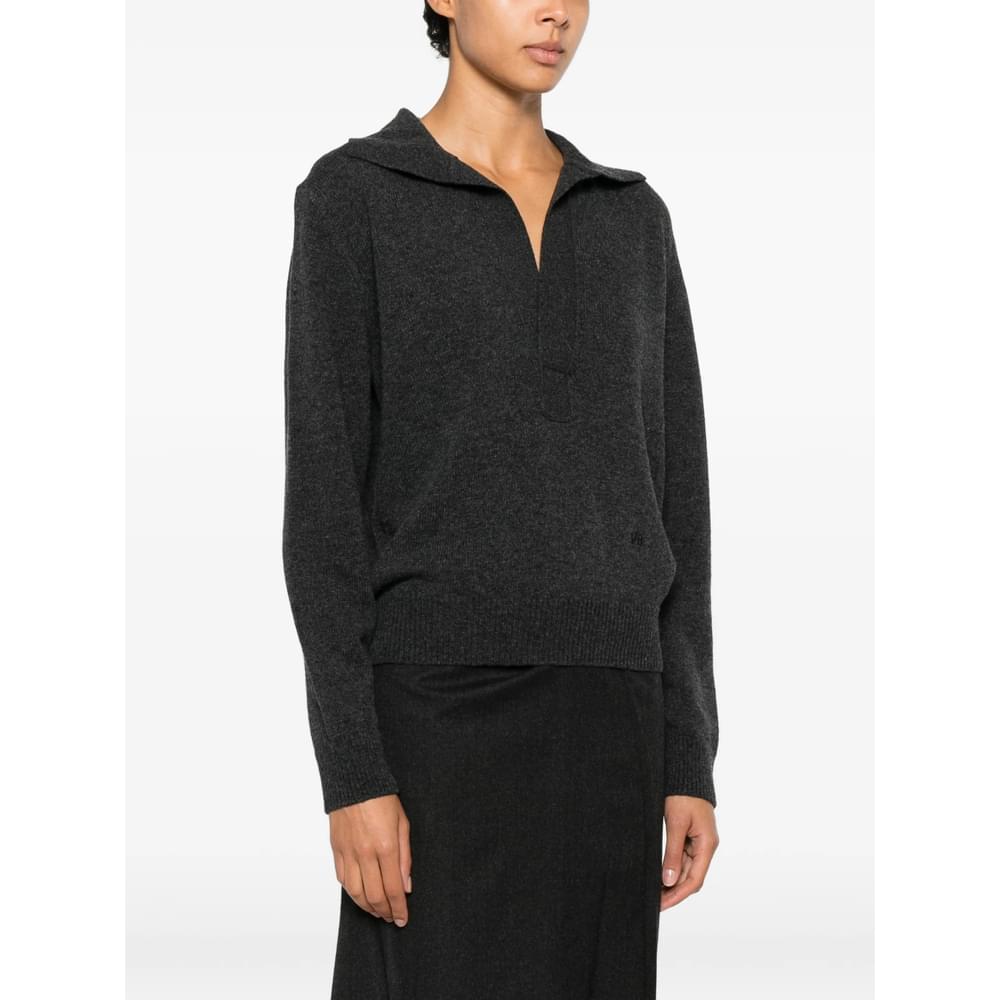 Victoria Beckham Grey Knitwear - Jumpers Women VICTORIA BECKHAM