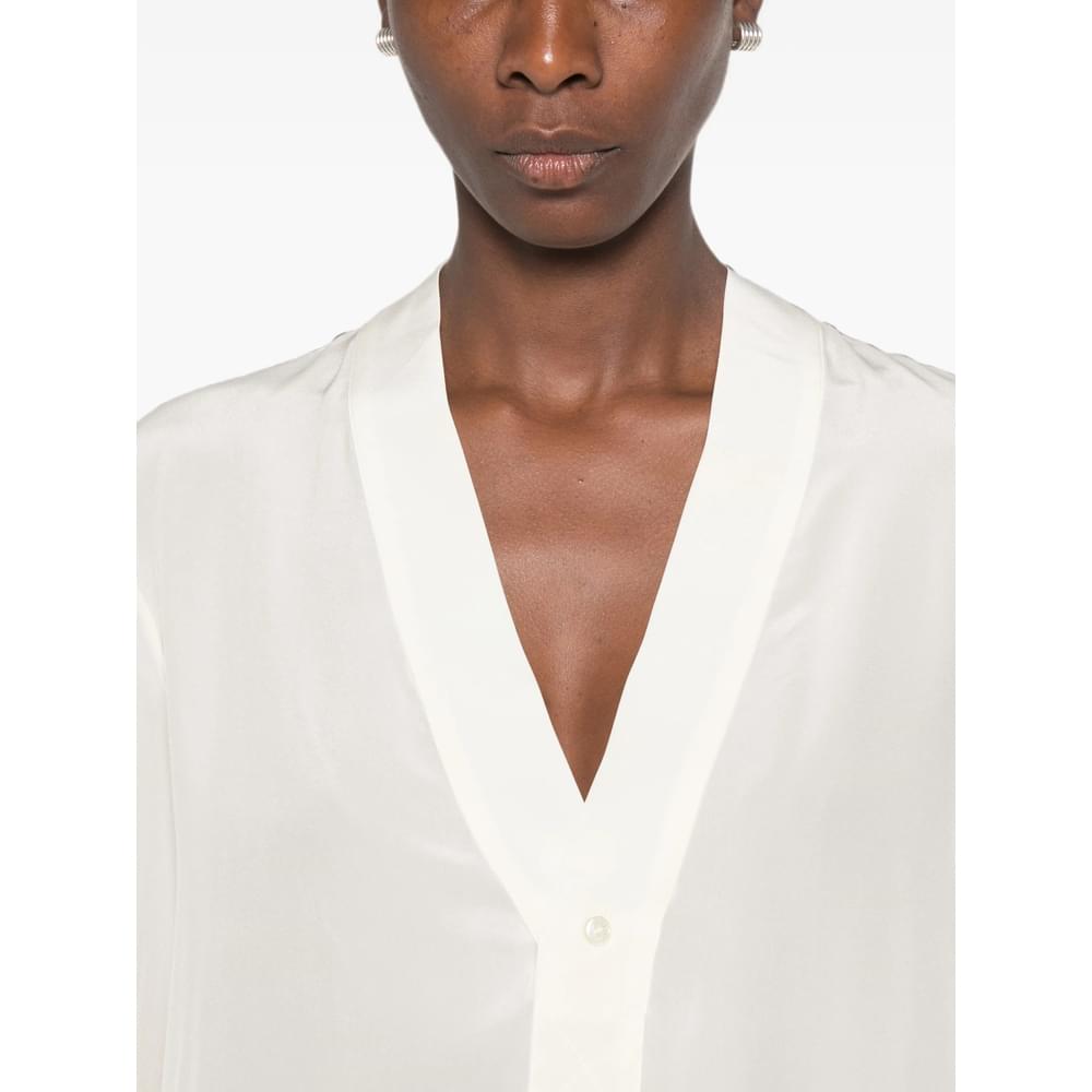 Victoria Beckham Neutrals Tops - Blouses Women VICTORIA BECKHAM