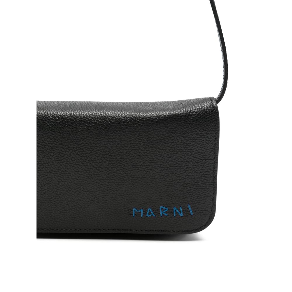 Marni Black Messenger Bags Men MARNI