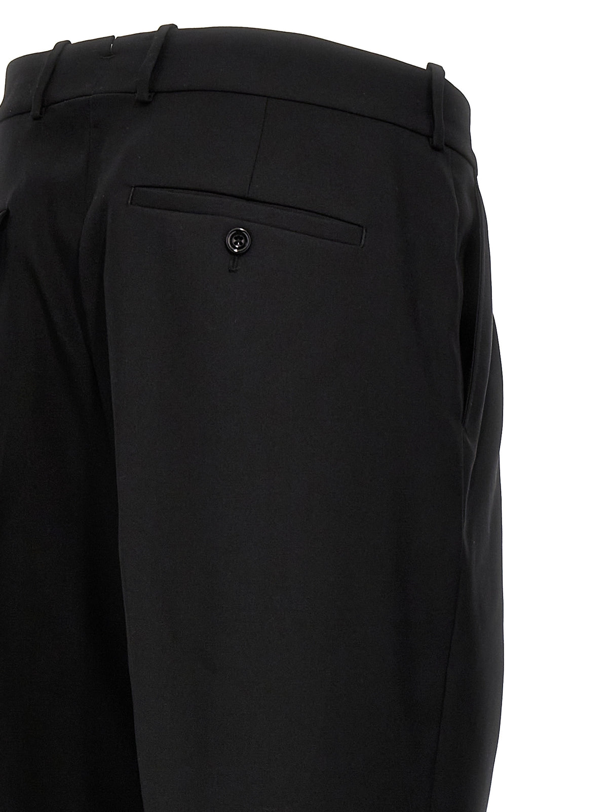 Mcqueen Men Gabardine Wool Pants ALEXANDER MCQUEEN