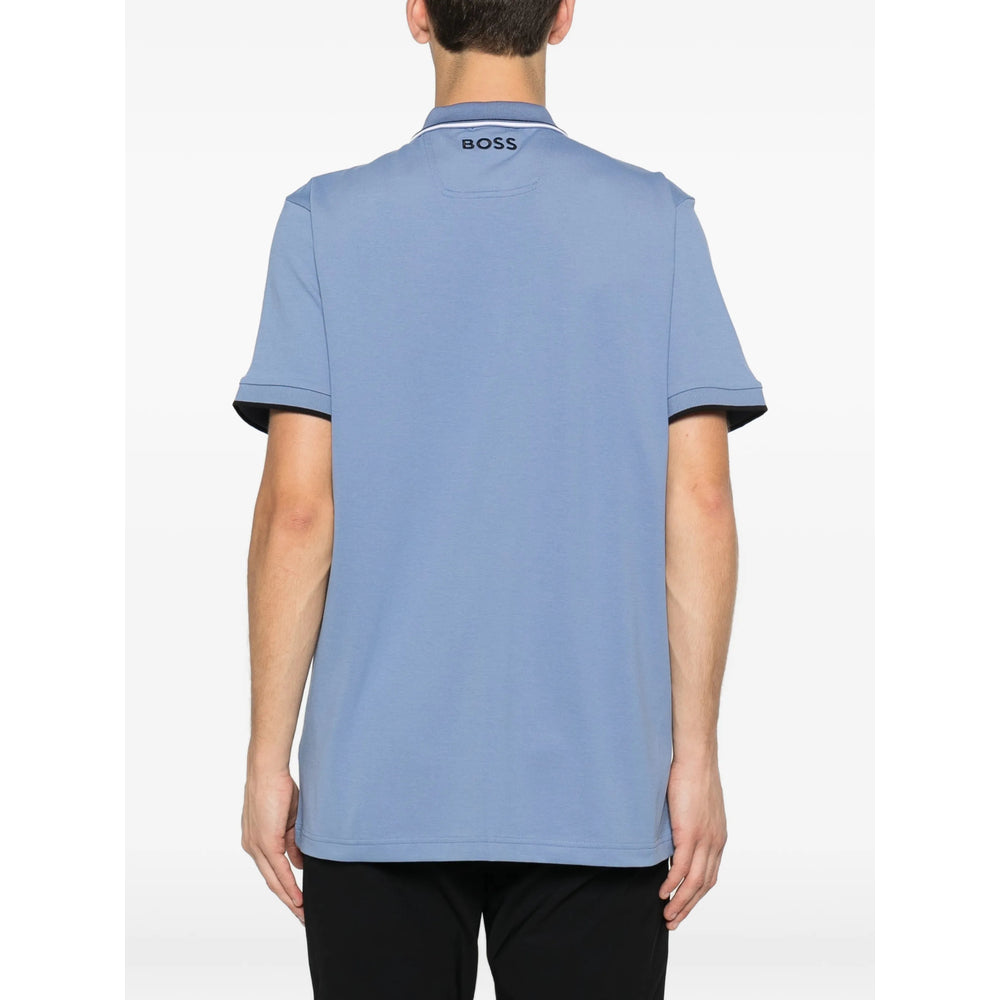 Boss Blue Polo Shirts Men BOSS