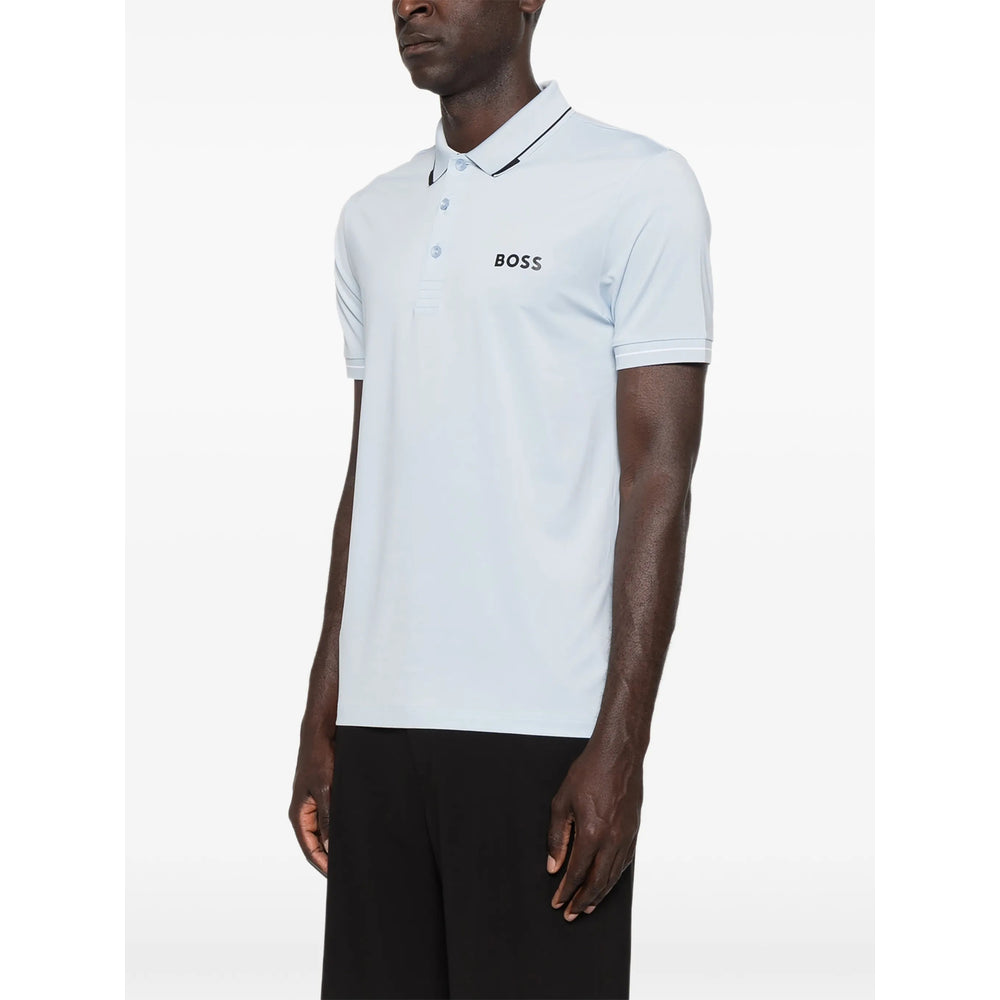 Boss Blue Polo Shirts Men BOSS