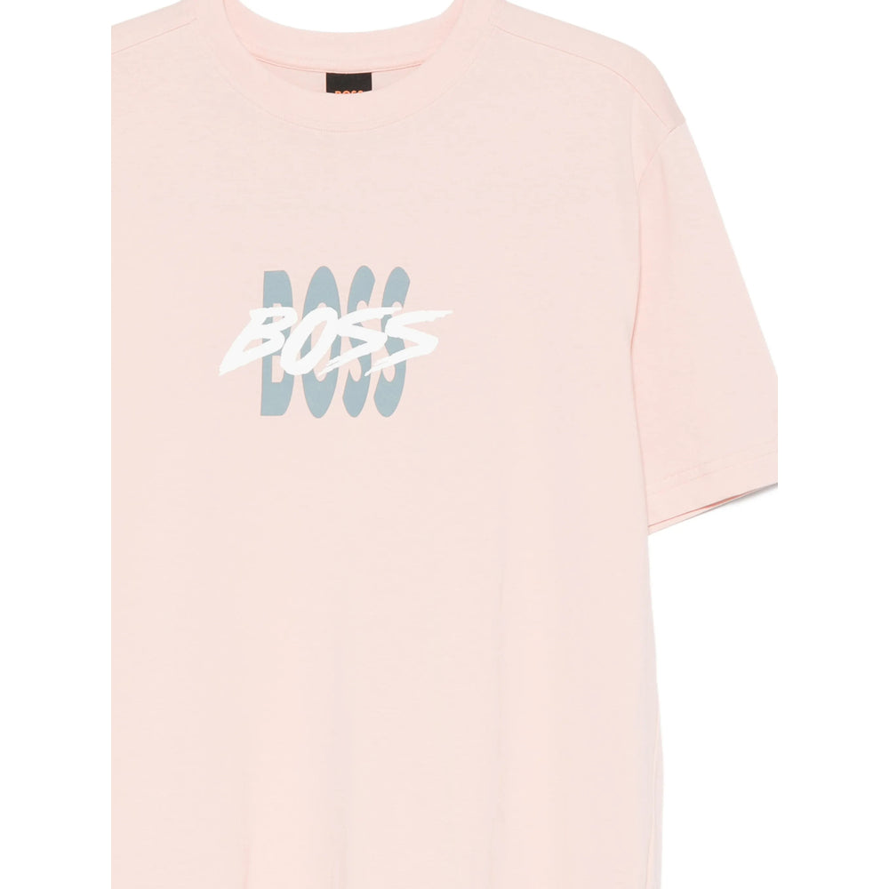 Boss Pink T-Shirts & Vests - T-Shirts Men BOSS