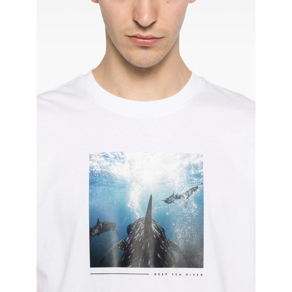 Boss White T-Shirts & Vests - T-Shirts Men BOSS