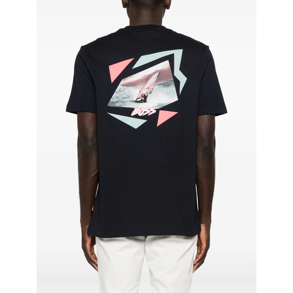 Boss Blue T-Shirts & Vests - T-Shirts Men BOSS