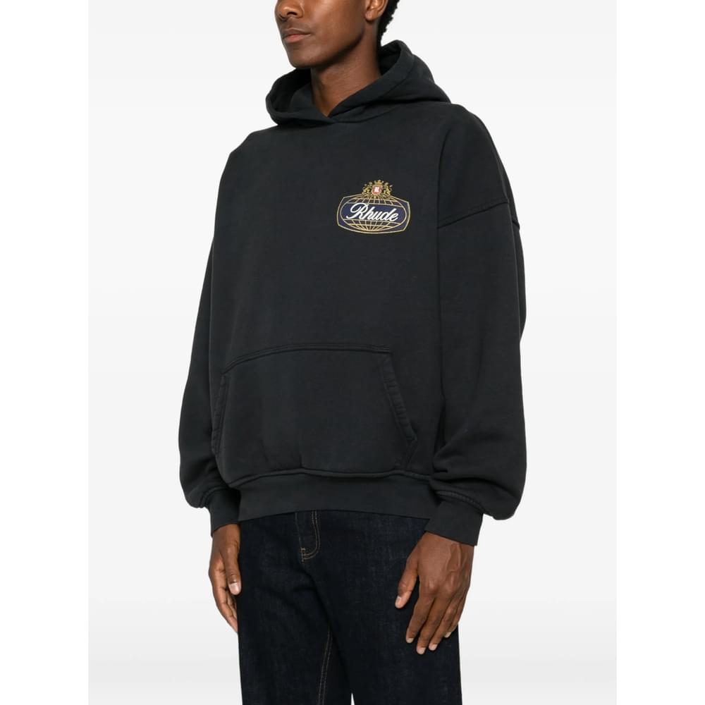 Rhude Black Sweaters & Knitwear - Hoodies Men RHUDE