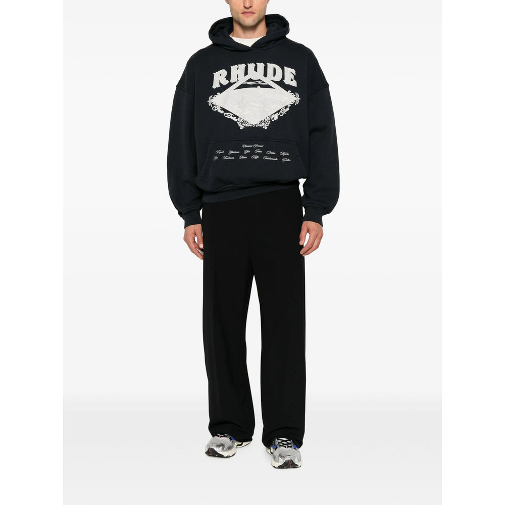 Rhude Black Sweaters & Knitwear - Hoodies Men RHUDE