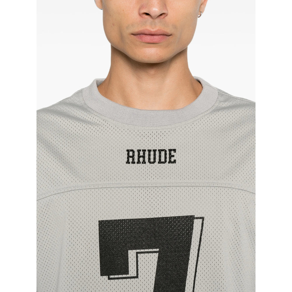 Rhude Grey T-Shirts & Vests - T-Shirts Men RHUDE
