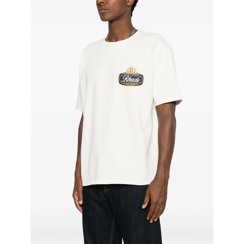 Rhude Neutrals T-Shirts & Vests - T-Shirts Men RHUDE