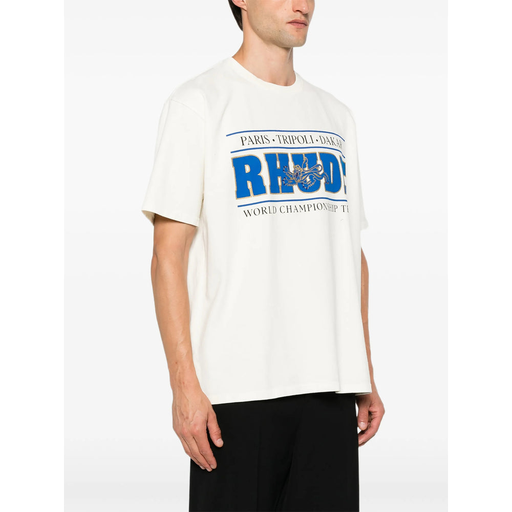 Rhude Neutrals T-Shirts & Vests - T-Shirts Men
