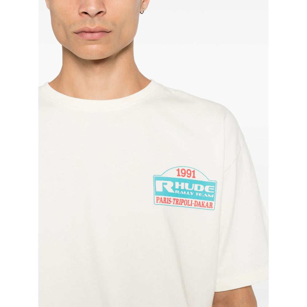 Rhude Yellow T-Shirts & Vests - T-Shirts Men RHUDE