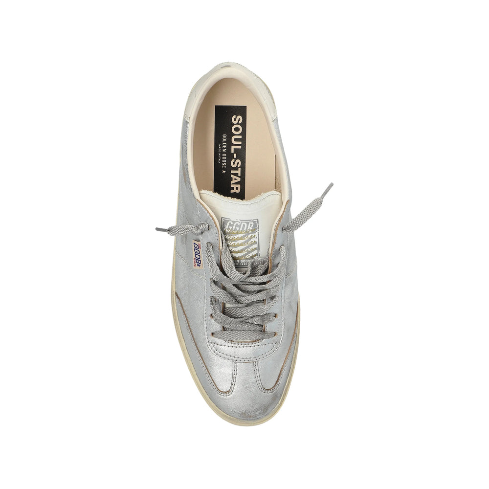 Golden Goose Silver Trainers - Low-Tops Men GOLDEN GOOSE