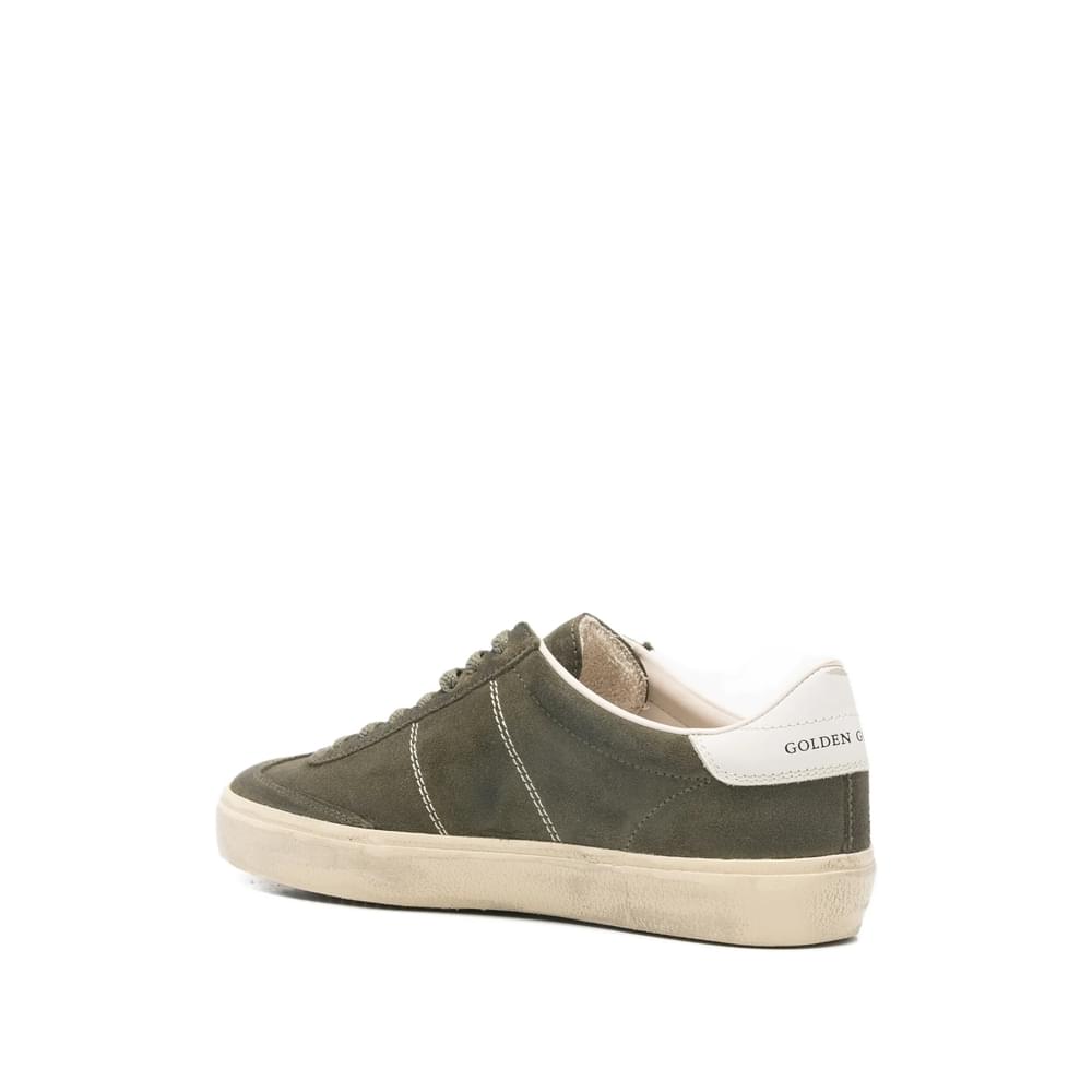 Golden Goose Green Trainers - Low-Tops Men GOLDEN GOOSE