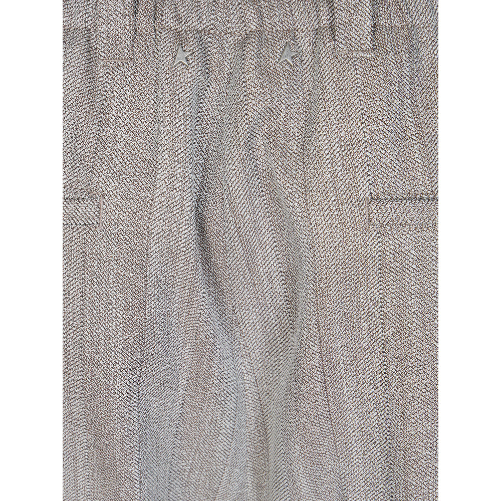 Golden Goose Grey Trousers - Tailored Trousers Men GOLDEN GOOSE