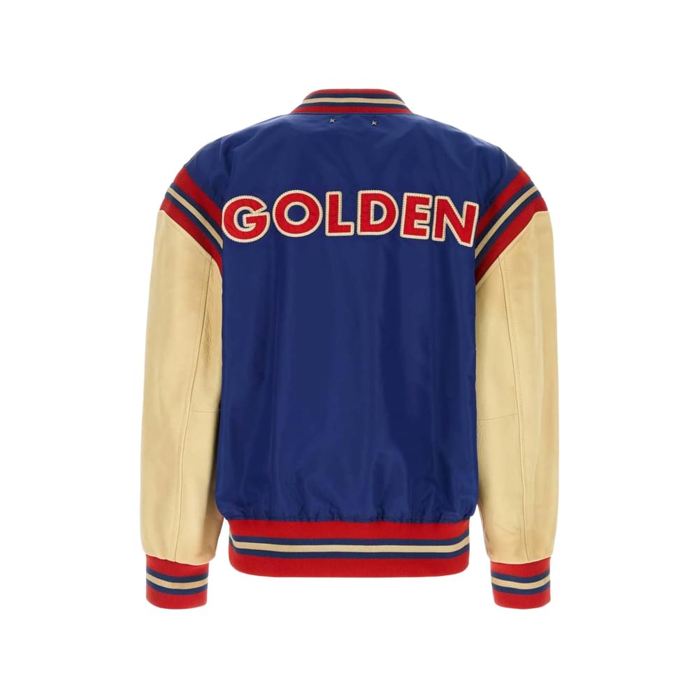 Golden Goose Blue Jackets - Bomber Jackets Men GOLDEN GOOSE