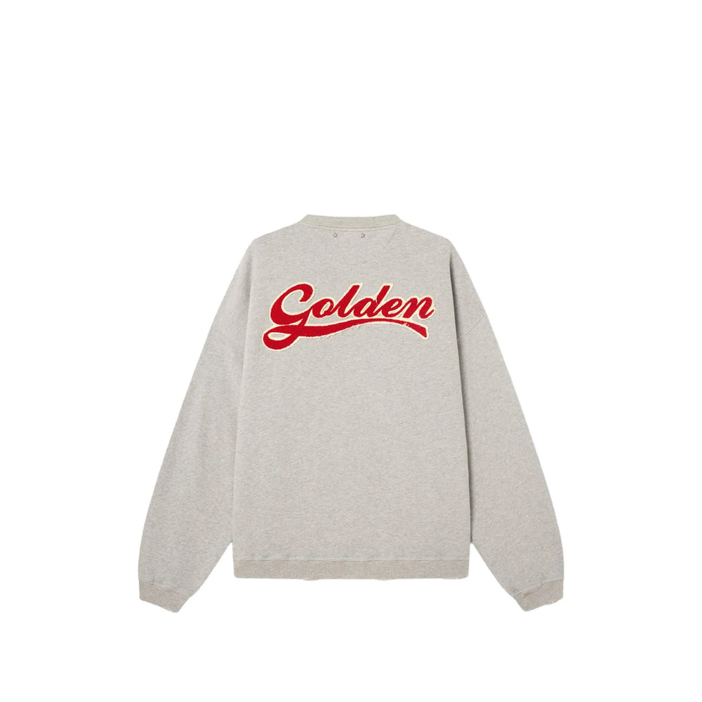 Golden Goose Grey Sweaters & Knitwear - Sweatshirts Men GOLDEN GOOSE
