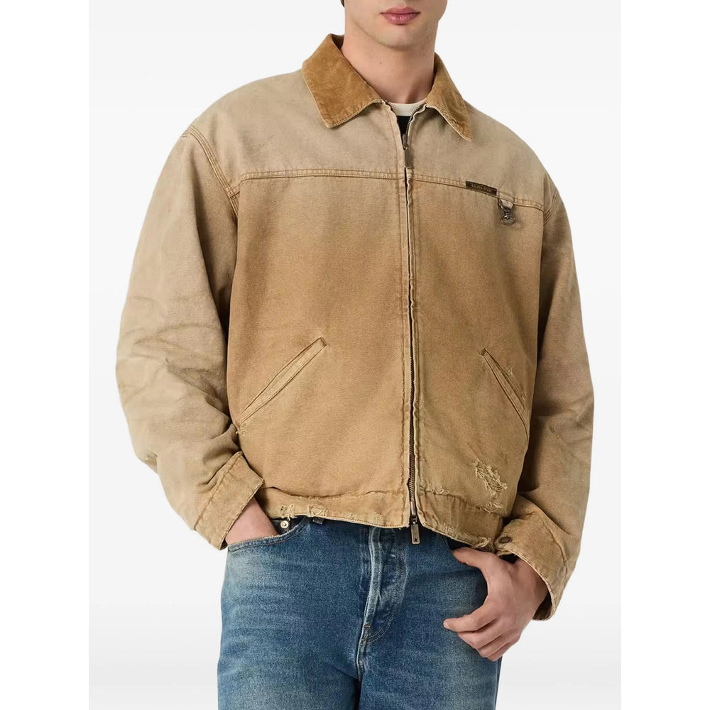 Golden Goose Neutrals Jackets - Bomber Jackets Men GOLDEN GOOSE